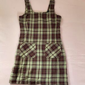 Vintage American Eagle Plaid Dress